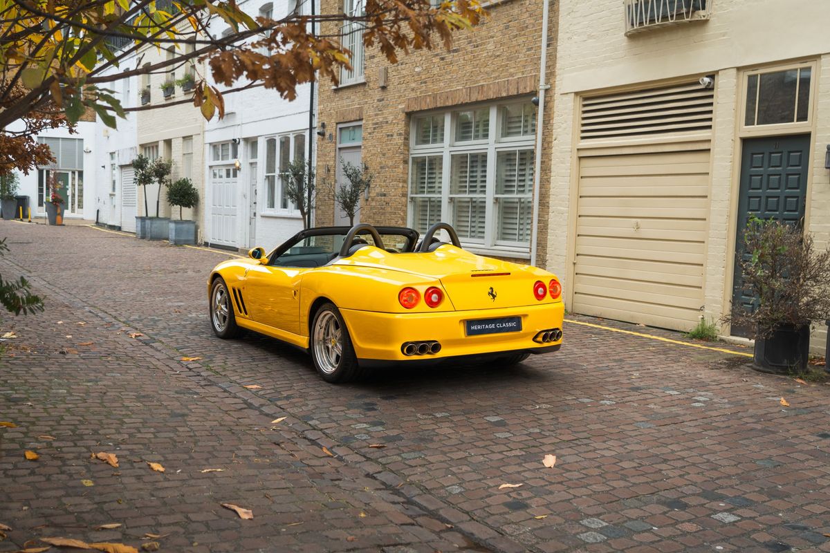 2001 Ferrari 550 Barchetta Pininfarina for sale in London at Heritage Classic