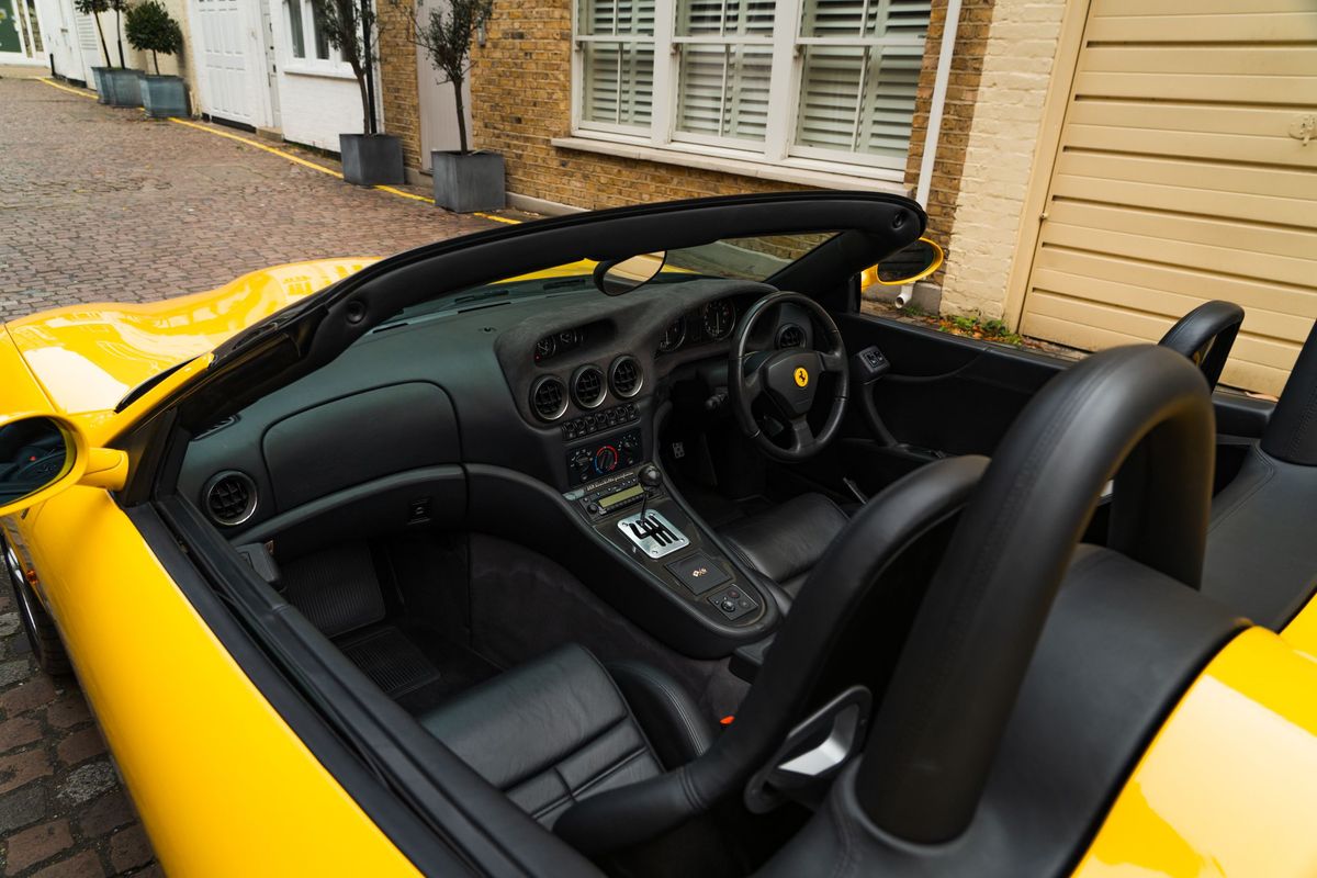 2001 Ferrari 550 Barchetta Pininfarina for sale in London at Heritage Classic