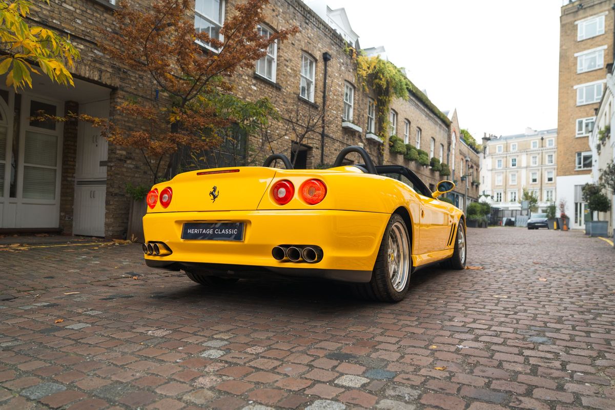 2001 Ferrari 550 Barchetta Pininfarina for sale in London at Heritage Classic