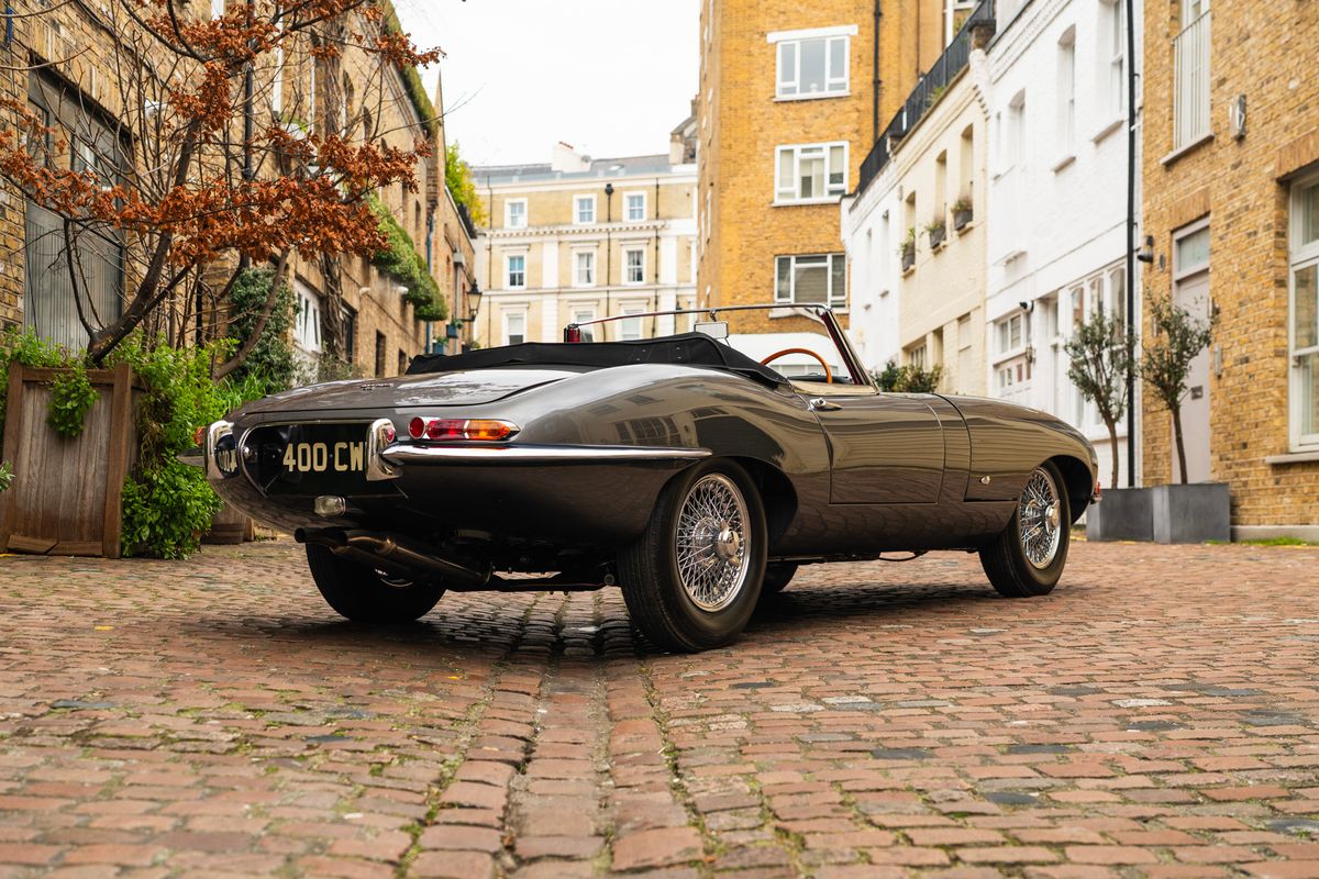 1961 Jaguar E-Type Series 1 Roadster 'Outside Bonnet Lock' - 'Flat Floor' for sale in London at Heritage Classic