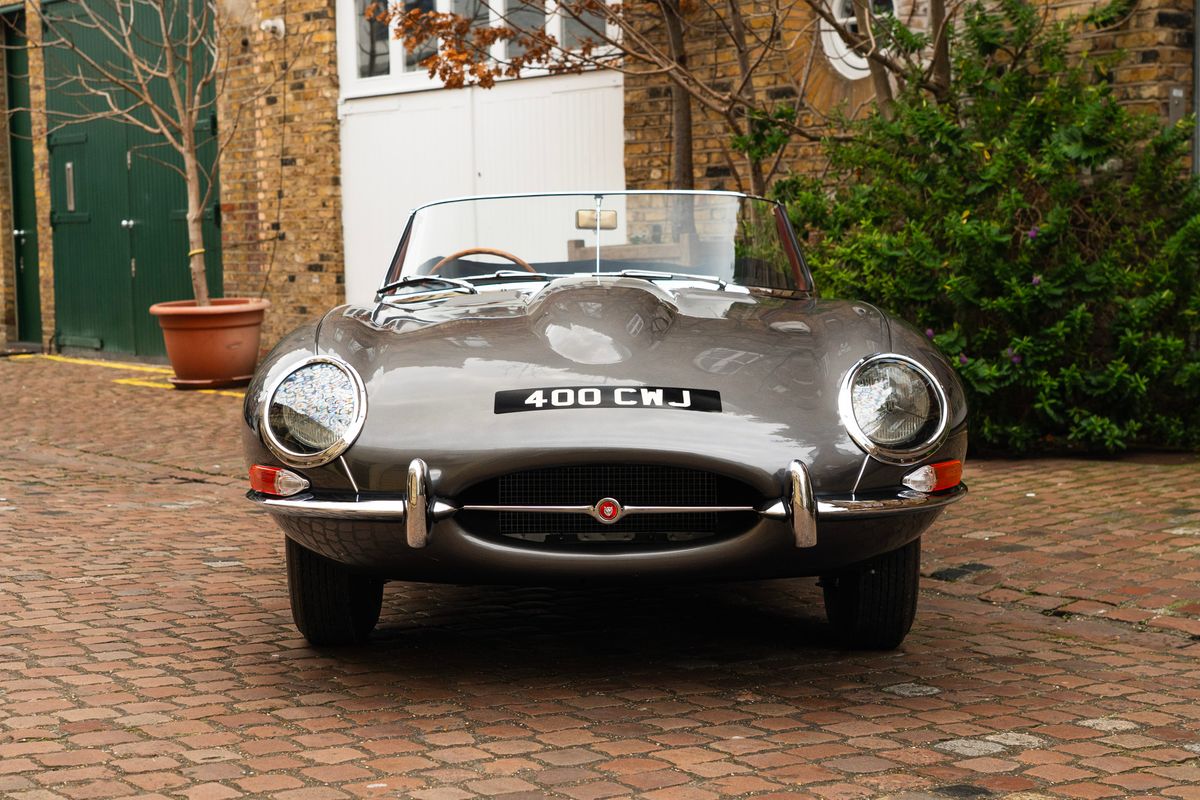 1961 Jaguar E-Type Series 1 Roadster 'Outside Bonnet Lock' - 'Flat Floor' for sale in London at Heritage Classic