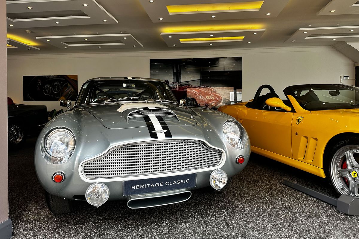 2017 Aston Martin DB4 GT Continuation for sale in London at Heritage Classic