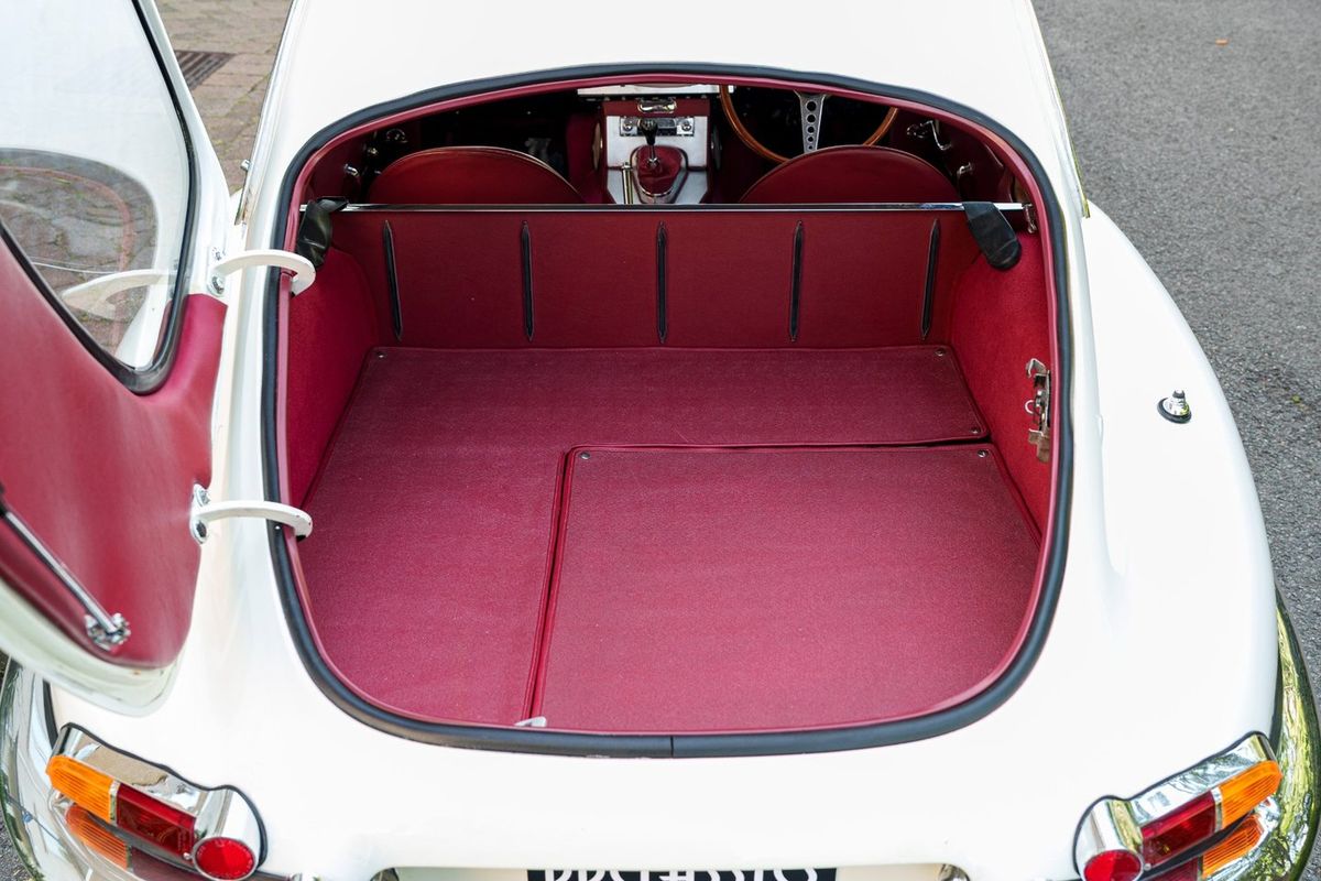 1961 Jaguar E-Type 3.8 Litre Flat Floor FHC Chassis Number 52 for sale in London at Heritage Classic