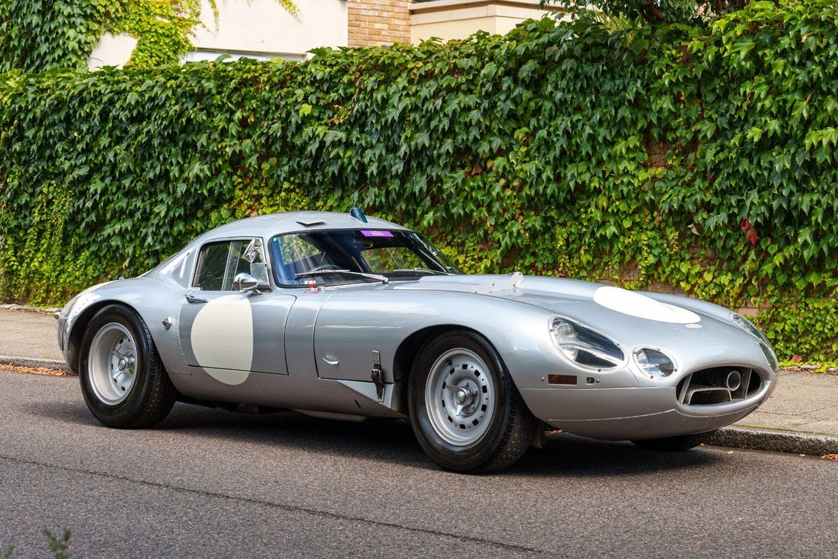 1962 Jaguar E-Type Lindner-Nöcker Low Drag Lightweight by Lynx for sale in London at Heritage Classic